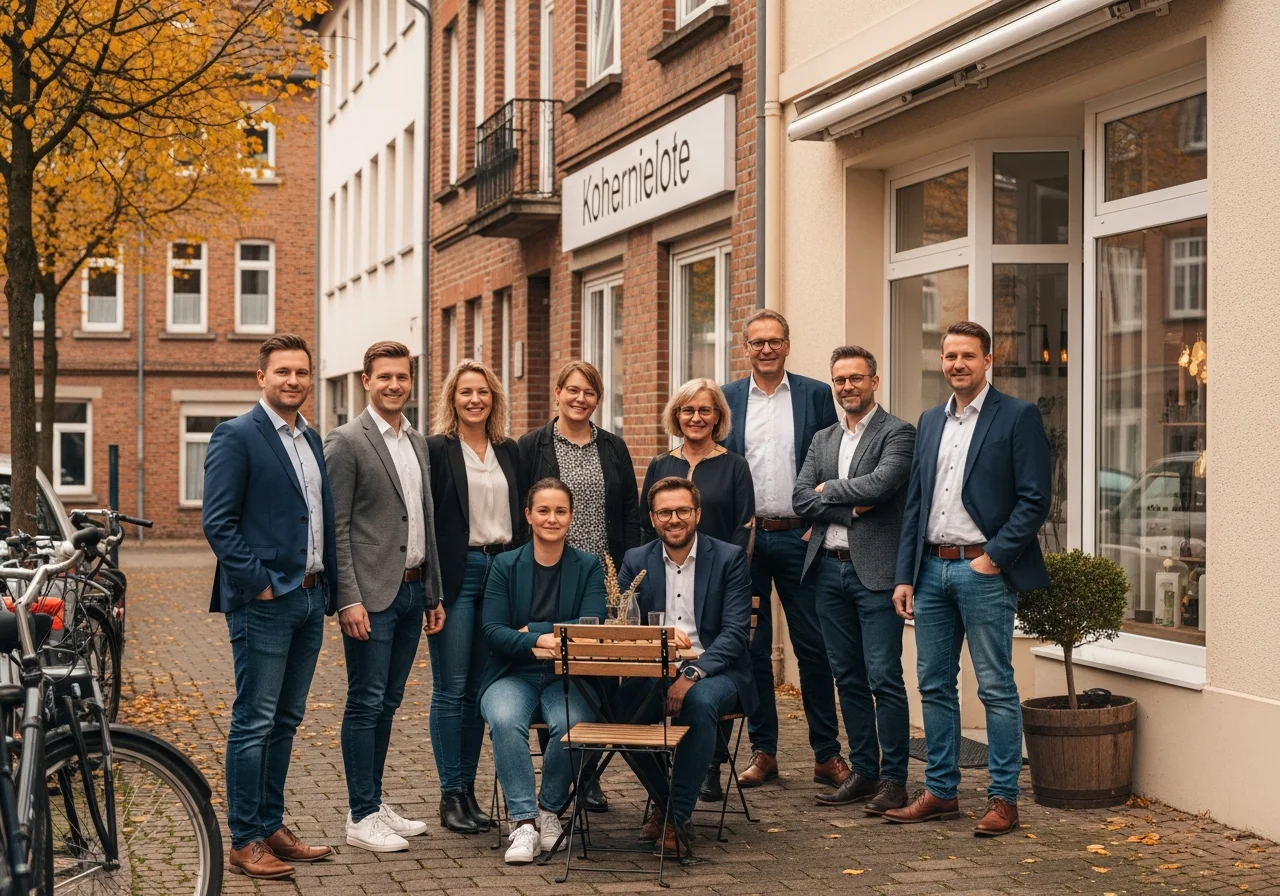 Lokale Geschäftsinhaber aus Rath/Heumar